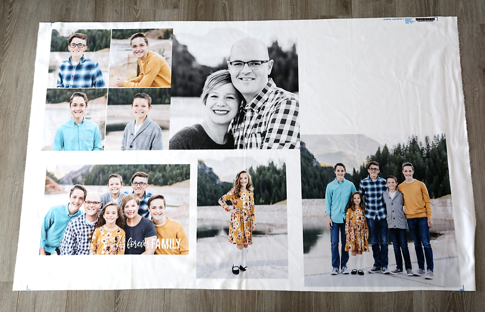How to make custom photo pillows with your favorite pictures.