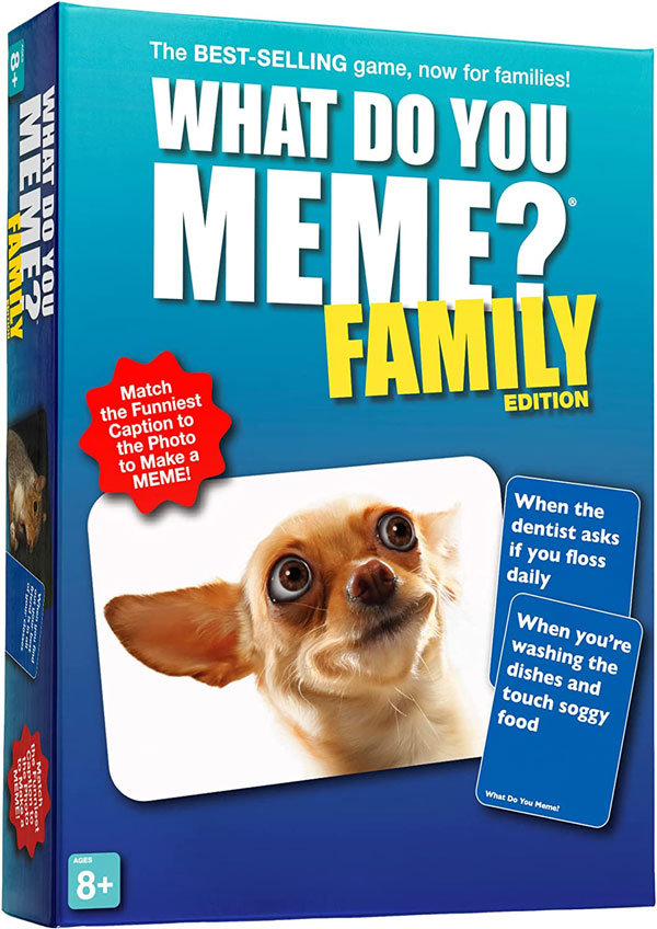 What do you Meme Family Edition game.