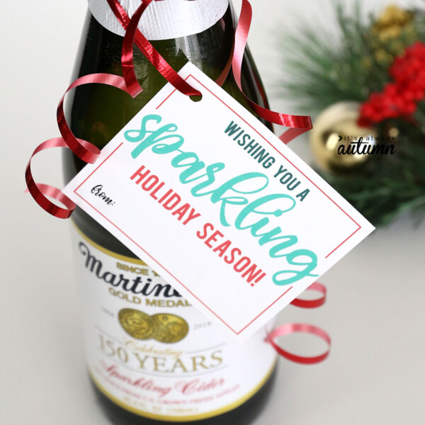 Cute, Easy Neighbor Christmas Gifts {Printable Tags!} - It's Always Autumn