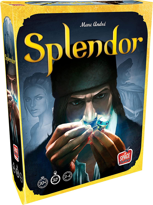 Splendor family board game.