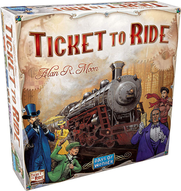 Ticket to Ride game.