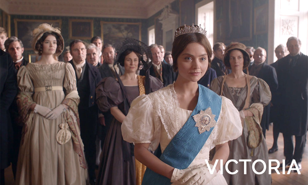 Jenna-Louise Coleman in the movie Victoria