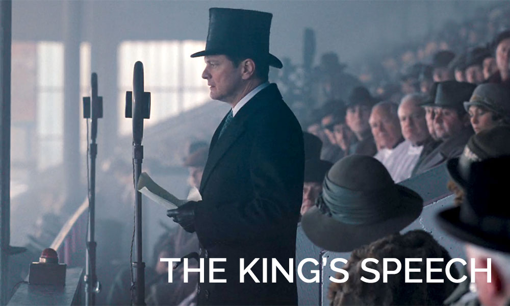 A person wearing a hat, with King\'s Speech