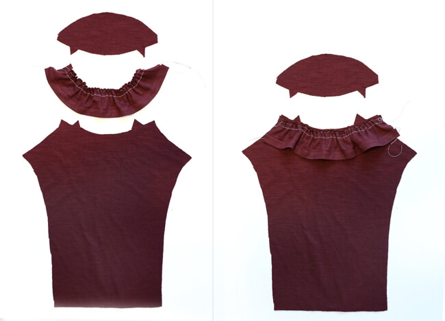 Girls' ruffle top free sewing pattern - It's Always Autumn