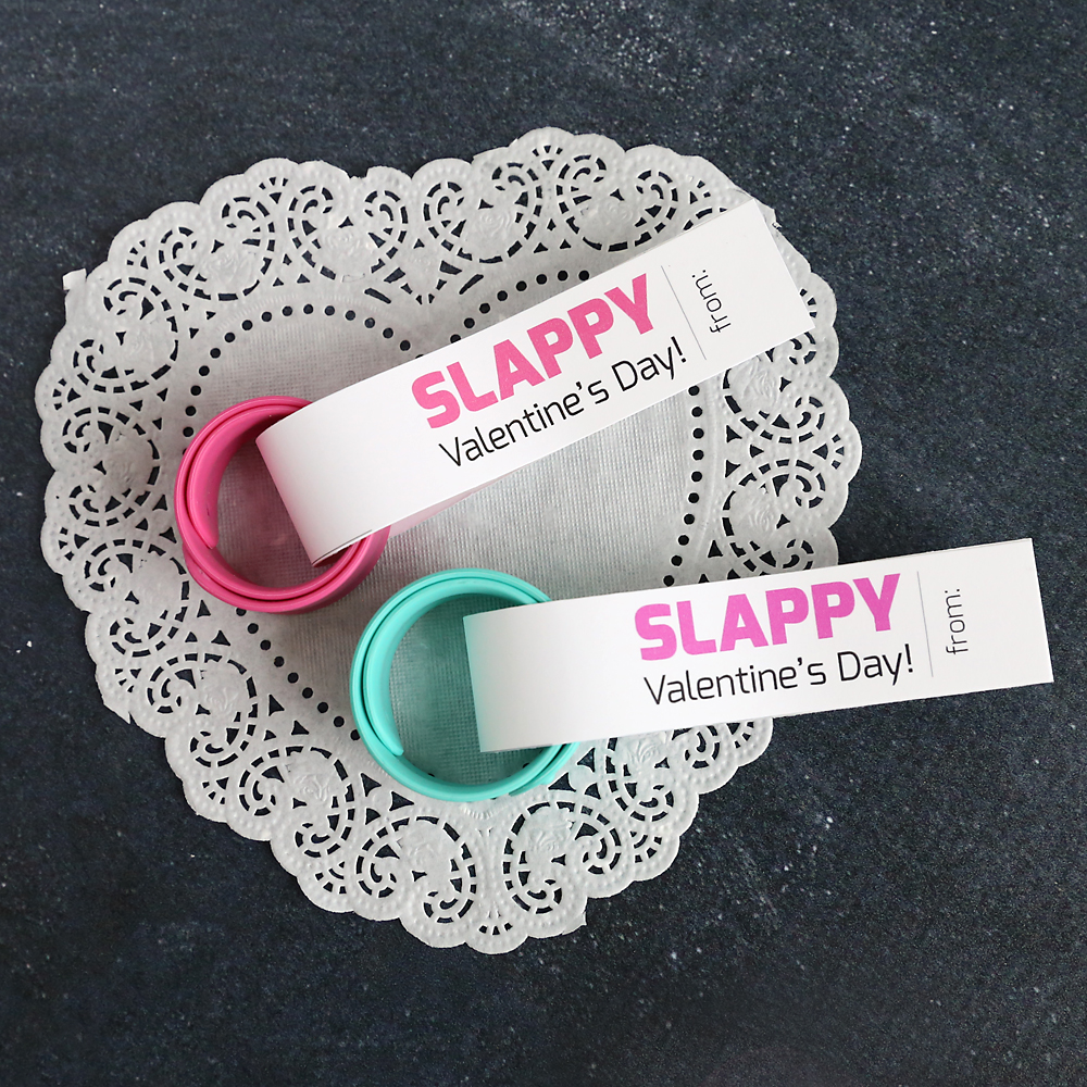 Slap bracelet Valentines easy classroom Valentine idea It's Always