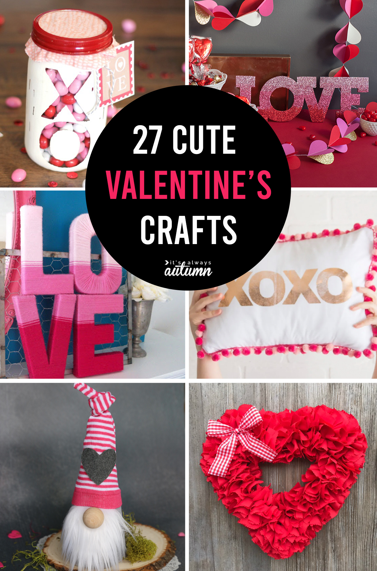 20 Valentine's Day Fabric Projects - Patterns to Sew