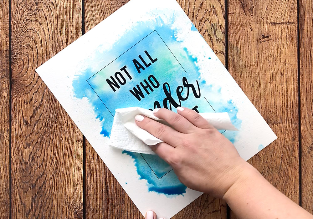 4 ways to stretch watercolor paper - Watercolor Affair