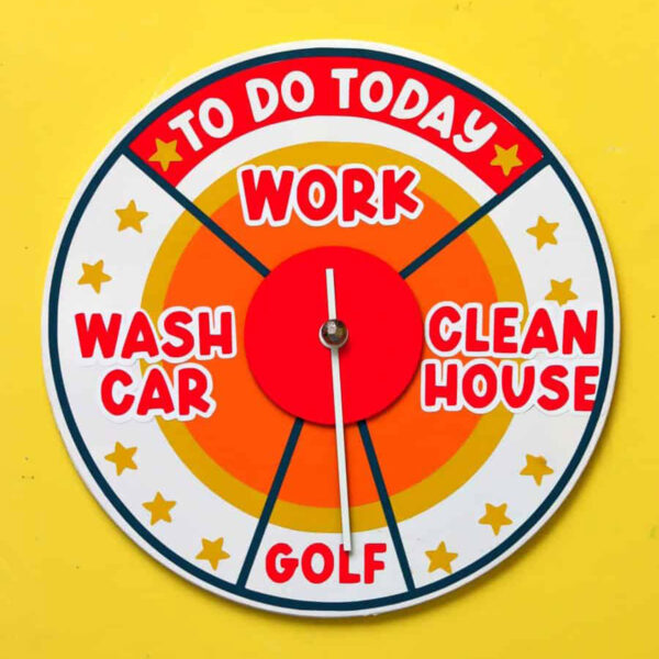 Spinner gift that always lands on golf.