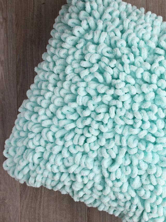 Make A Gorgeous Loop Texture Throw Pillow Story