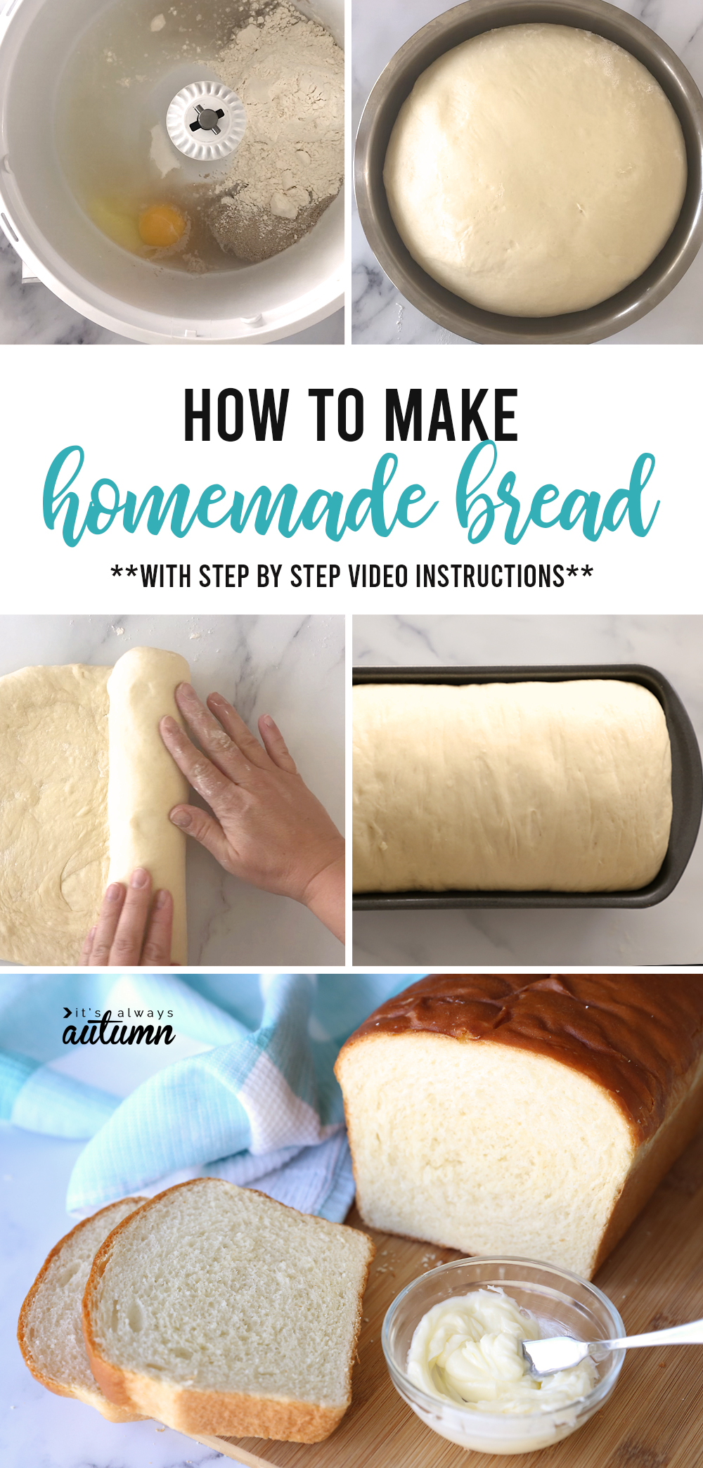 How to make delicious homemade bread: step by step instructions