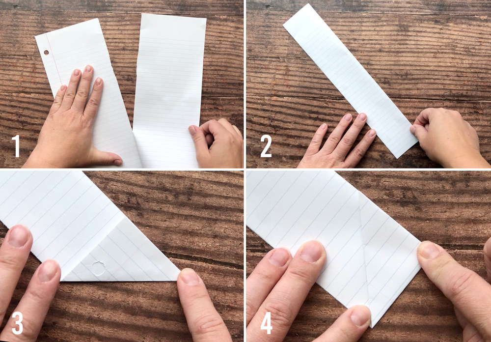 Paper football instructions