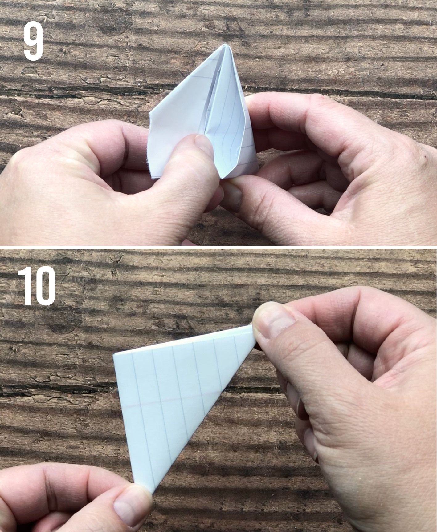 Paper football instructions