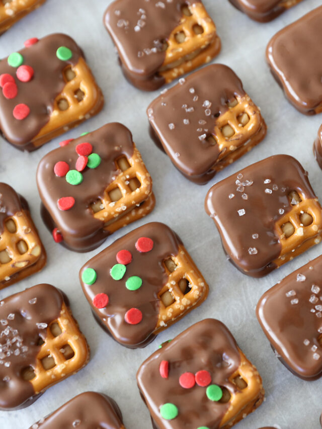 Salted Caramel Chocolate Pretzel Recipe {These Are AMAZING} Story It's Always Autumn
