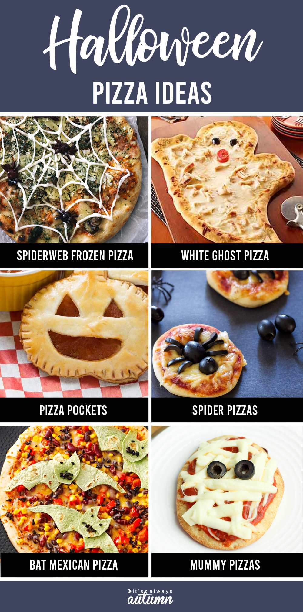 Halloween pizza ideas