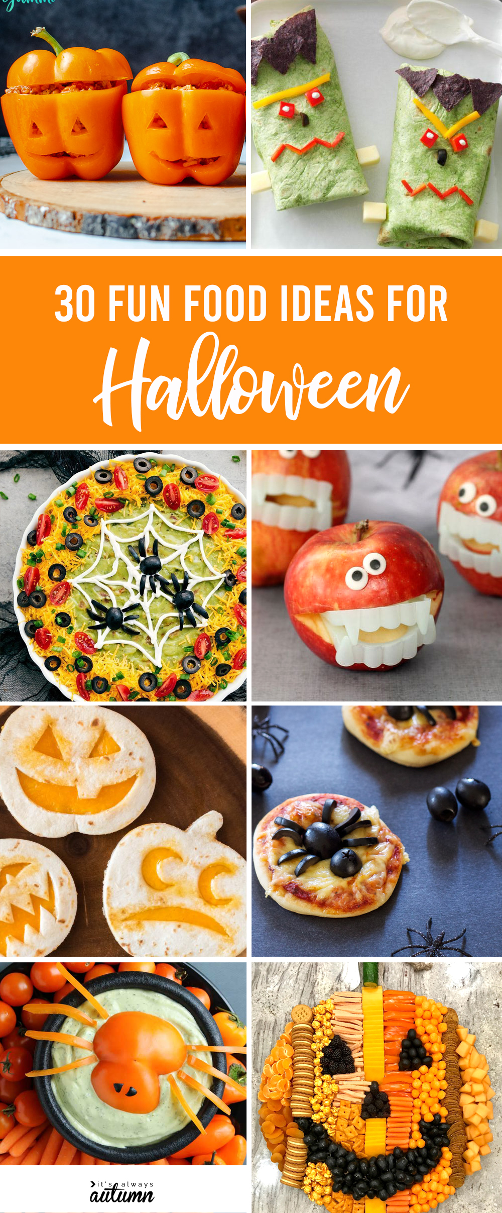 30 adorable Halloween food ideas