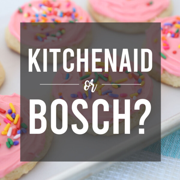 Cookies with words: KitchenAid or Bosch?