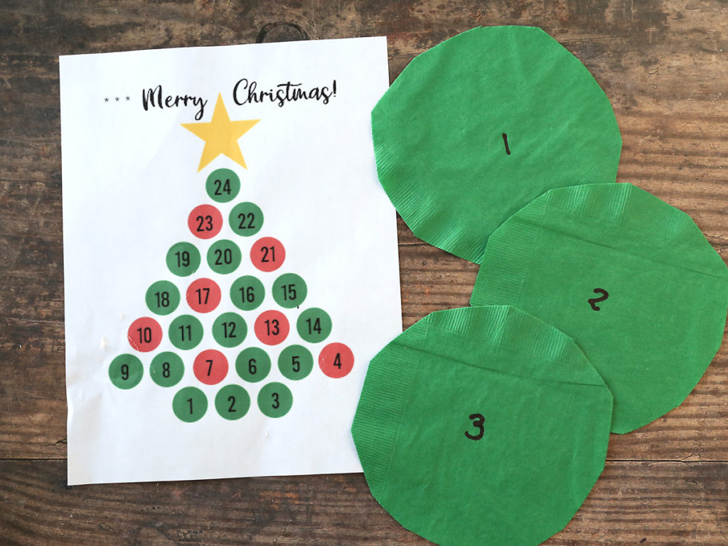 DIY Punch Out Advent Calendar It #39 s Always Autumn DIY Punch Out Advent Calendar It #39 s Always Autumn