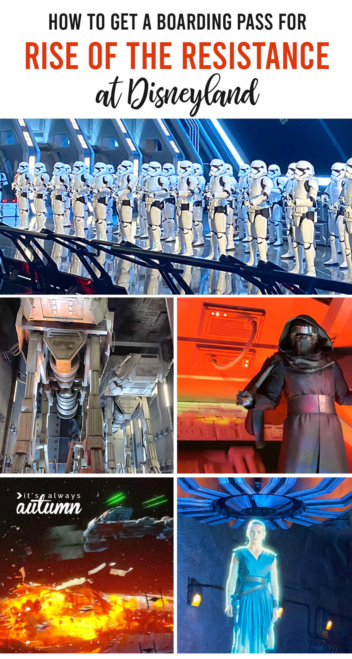 Did you know you can't ride the new Star Wars Rise of the Resistance without a boarding pass? Learn how to get one!