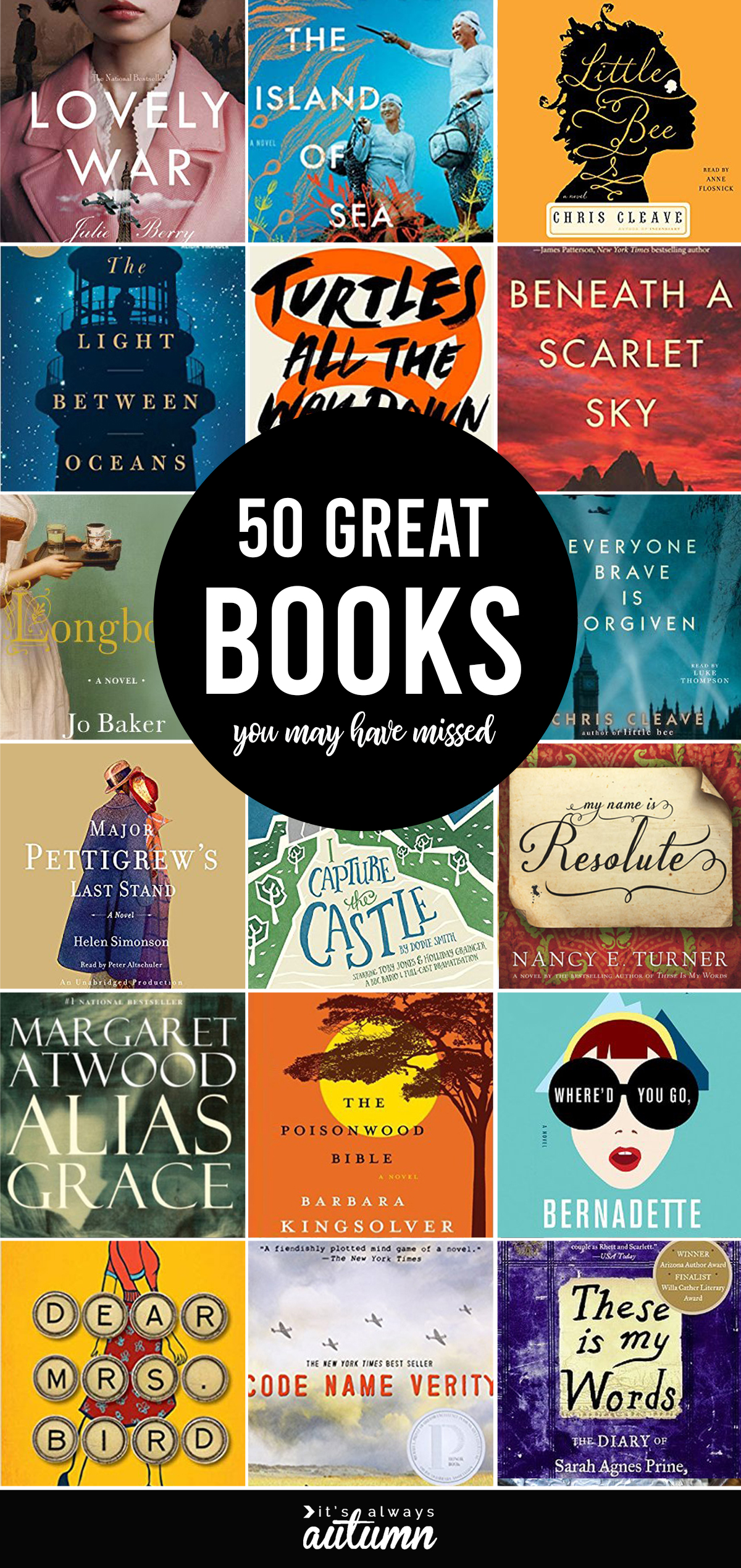 50 FANTASTIC books you may have missed!