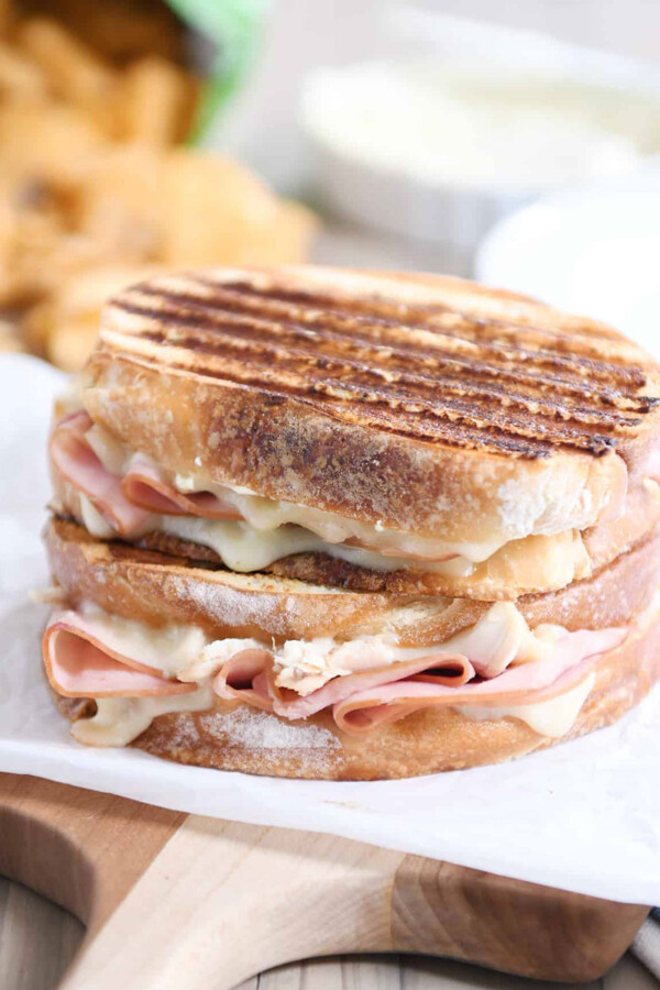 Cordon Bleu Panini sandwich