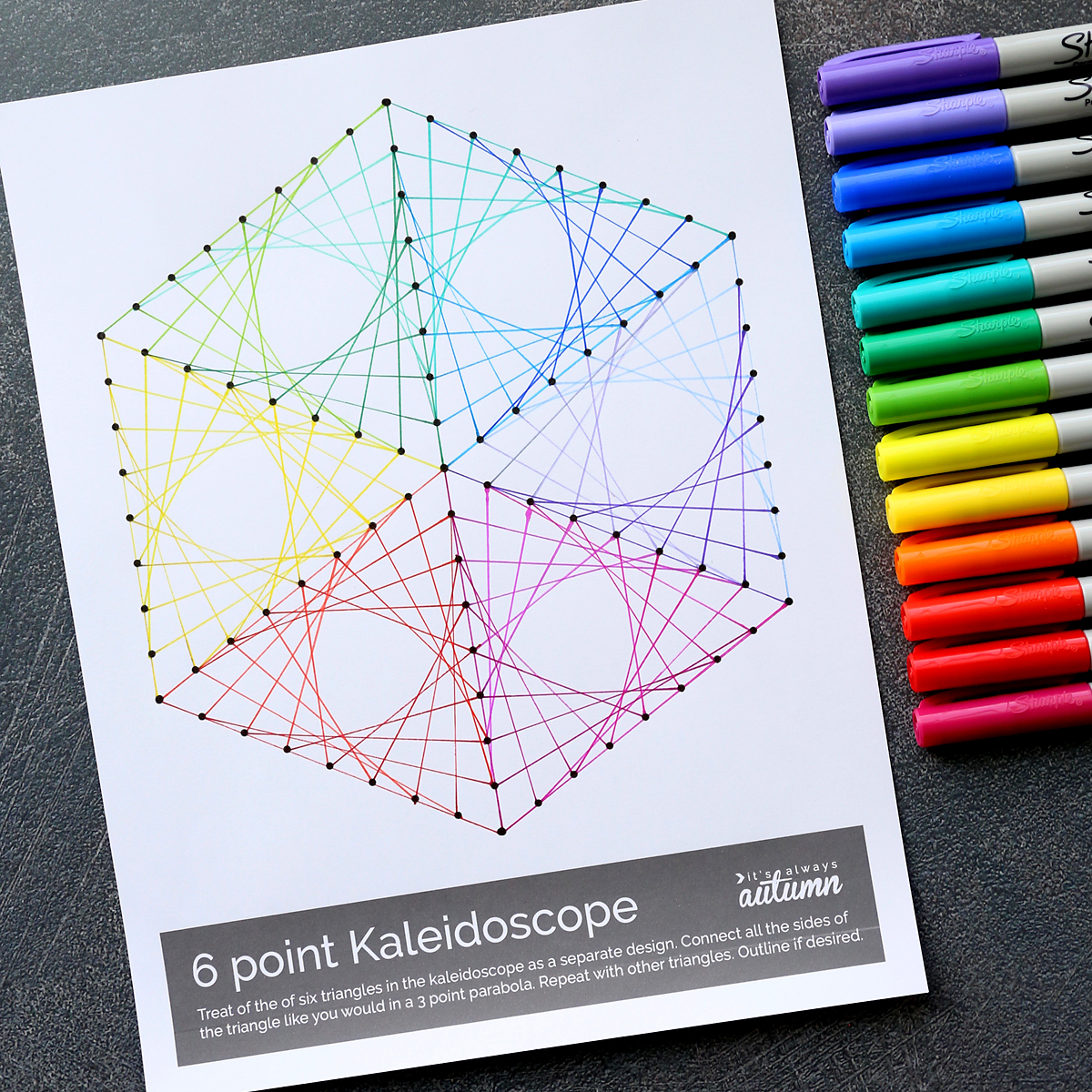 geometric line art worksheets easy art project for kids its