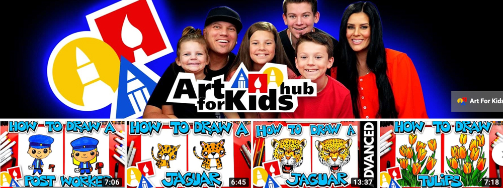 Free online art class for kids