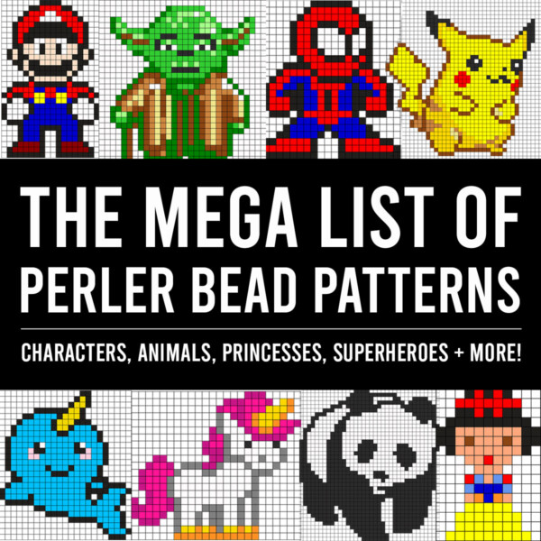 The MEGA list of Perler bead patterns