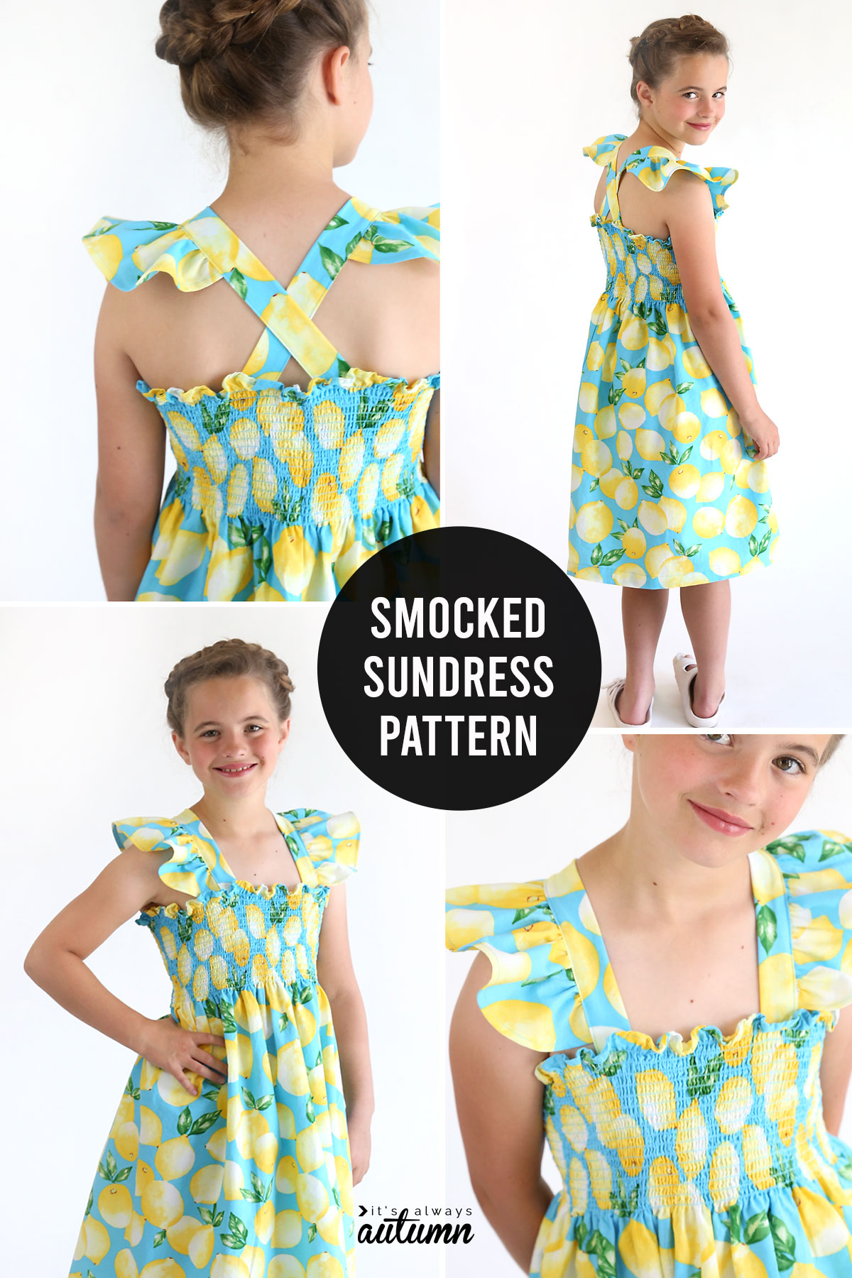 How to sew an adorable smocked sundress