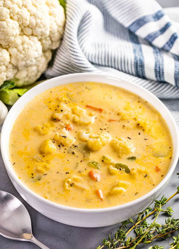 Cauliflower soup.