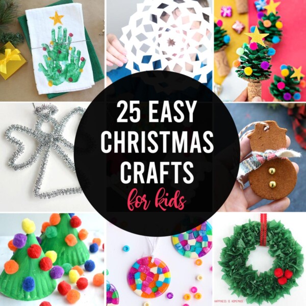 25 easy Christmas crafts for kids