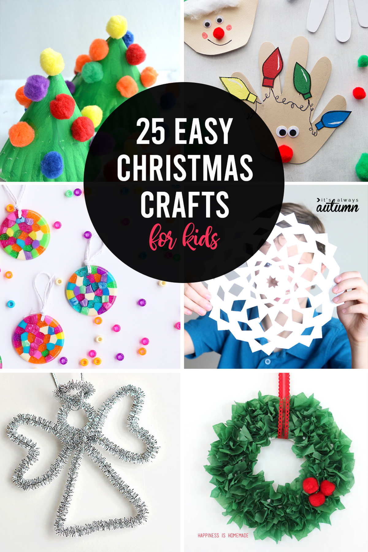 Simple Christmas Crafts for Toddlers - Easy Peasy and Fun