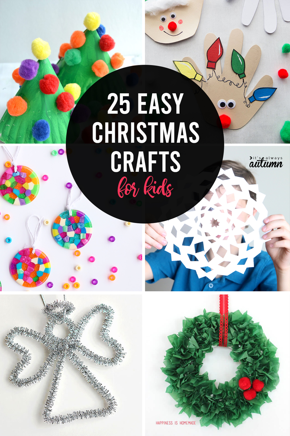 Sparkly Snowflake Craft for Kids - Toddler Approved