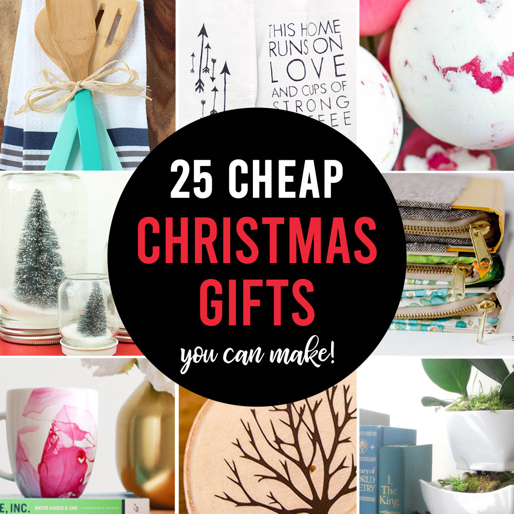 25 Quick and Easy Homemade Gift Ideas - Crazy Little Projects