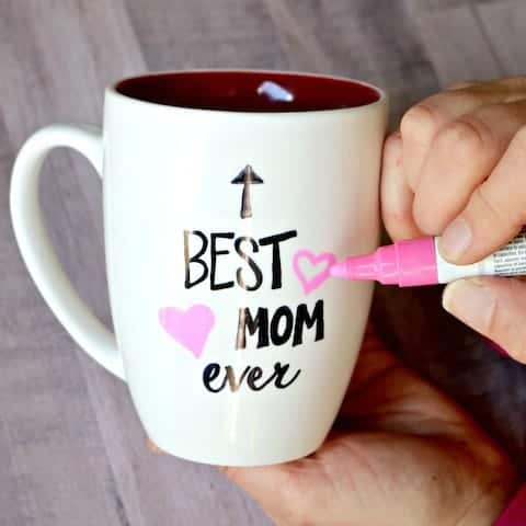 Mug that says "Best Mom ever"