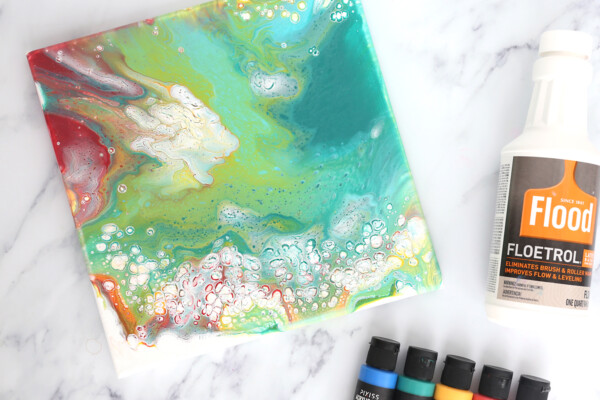 How to Do Acrylic Pouring On a Budget With Cheap Paints (Video)