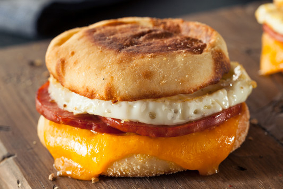 breakfast sandwich