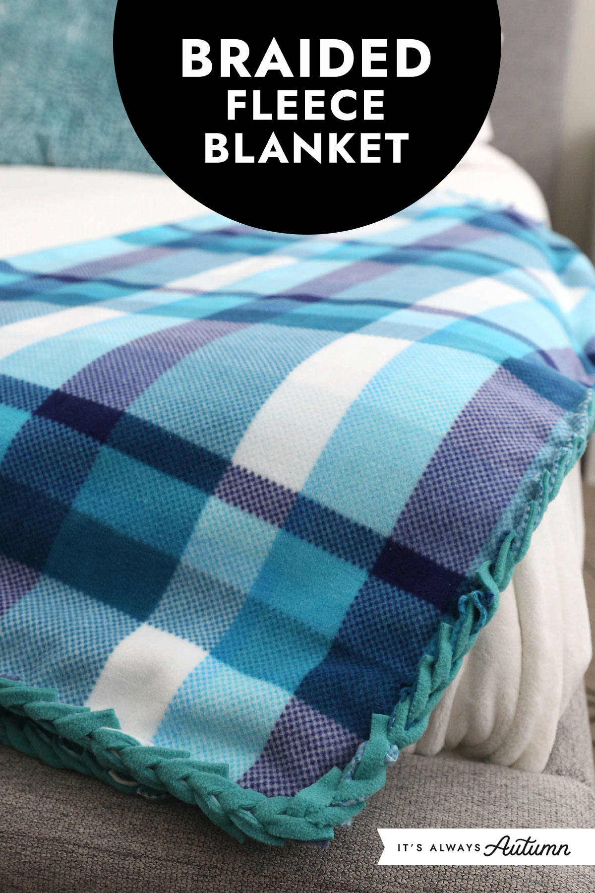 Looking for an Easy Craft You'll Actually Use? Try a No-sew Blanket Kit