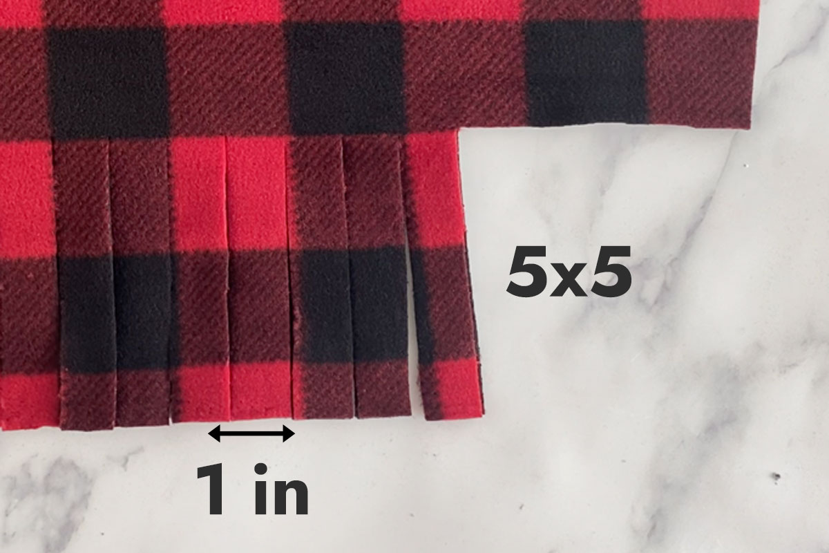 How To Make Fleece Blanket with Binding Online