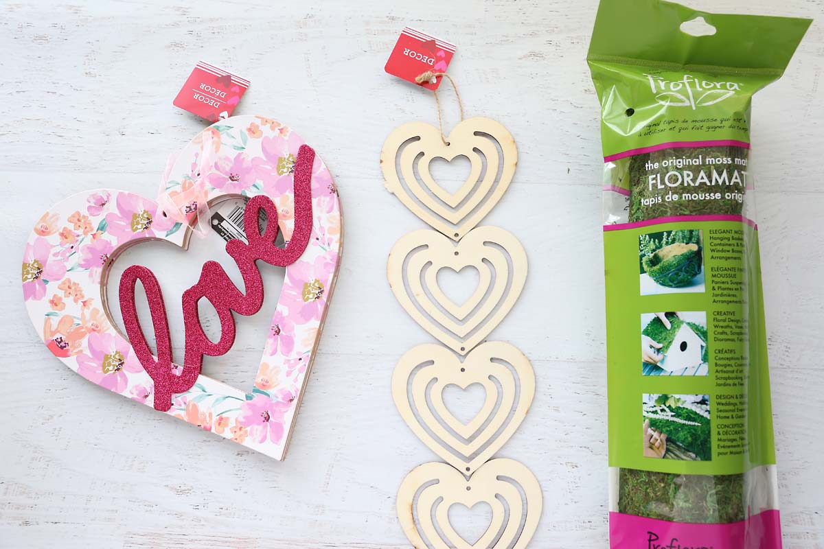 Valentine Craft Idea Using a Dollar Tree Heart with Video - Craft Klatch