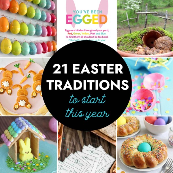 21 Easter traditions to start this year collage.