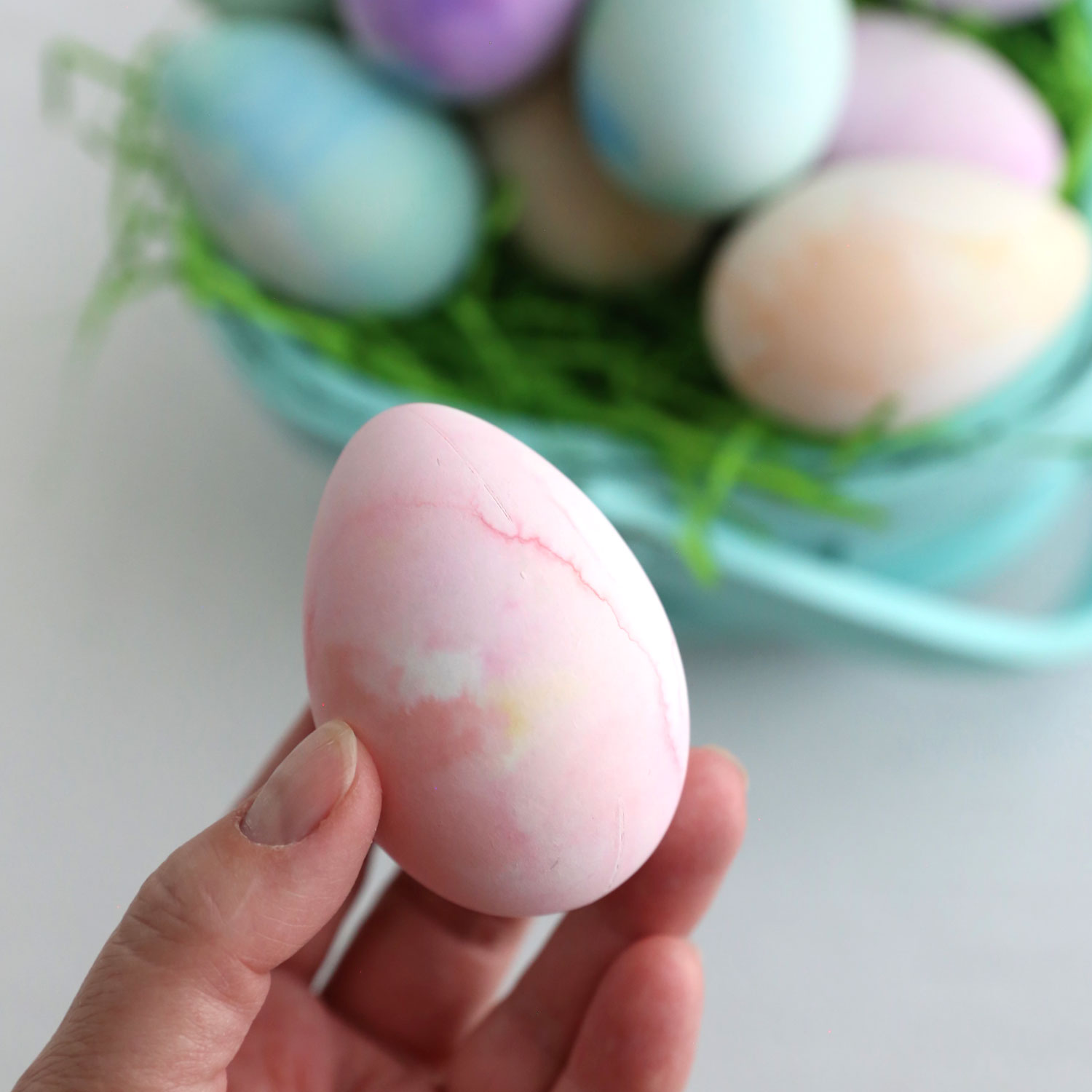 Watercolor Easter eggs.