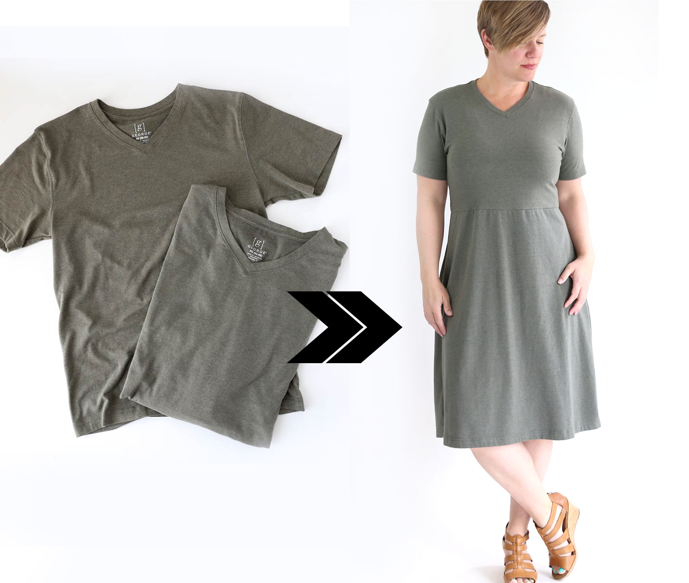 DIY T-Shirt Dress - It's Always Autumn