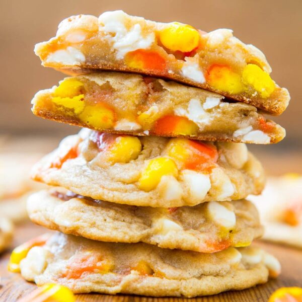 Candy Corn cookies.