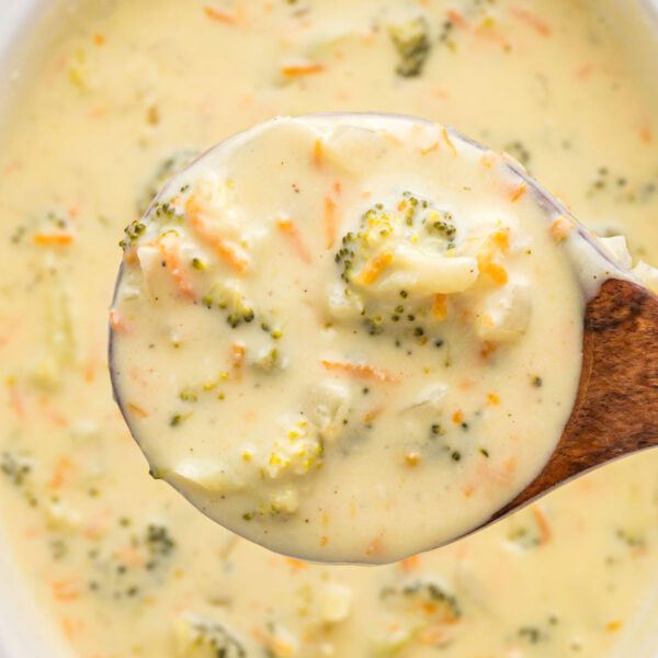 Broccoli cheddar soup.