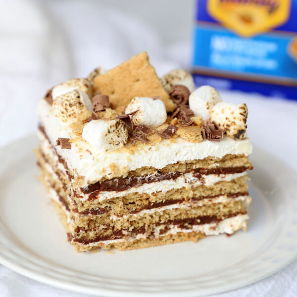 S'mores icebox cake.