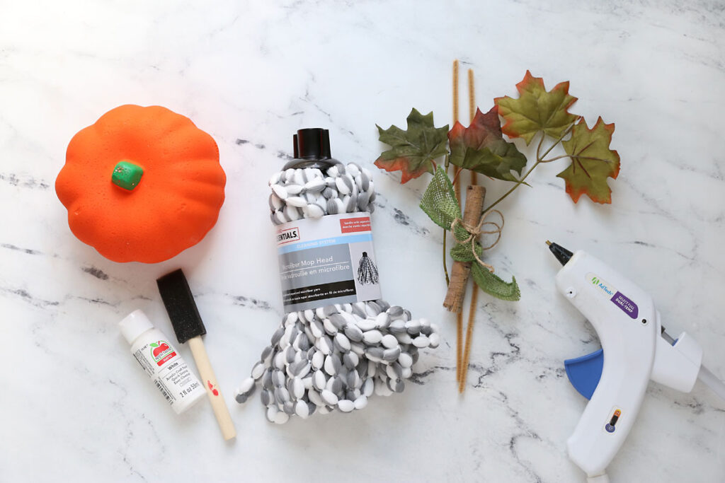 DIY Mop Head Pumpkins It's Always Autumn