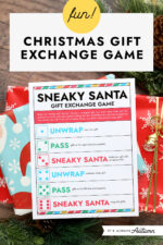 Sneaky Santa Gift Exchange Game - It's Always Autumn