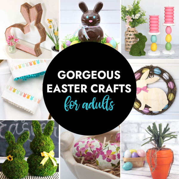 Gorgeous Easter crafts for adults.