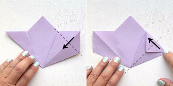 Folding instructions.