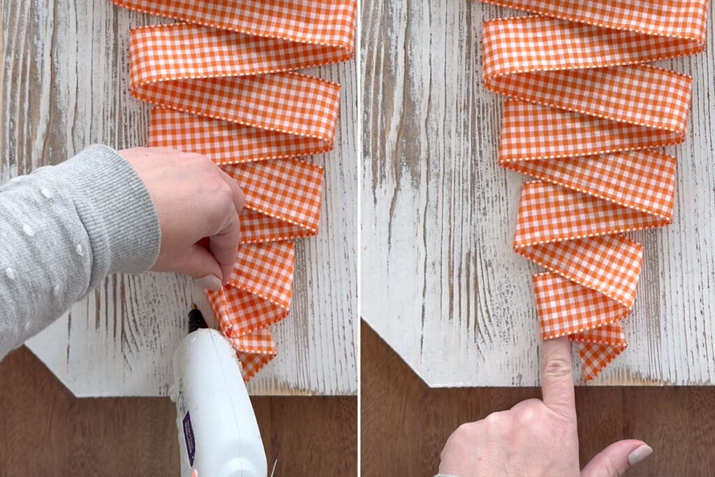 Carrot Ribbon Example DIY Carrot Ribbon Art - It's Always Autumn